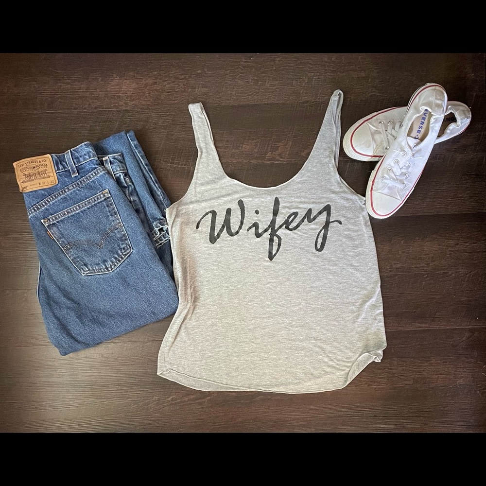 WIFEY tank top